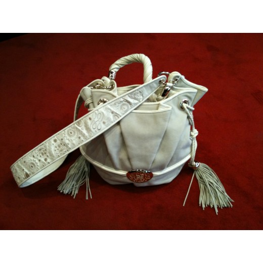 Sac Lancel Brigitte Bardot ivoire