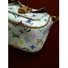 Sac Louis Vuitton en toile monogram blanc