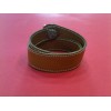 Bracelet Hermès Double tour en cuir camel