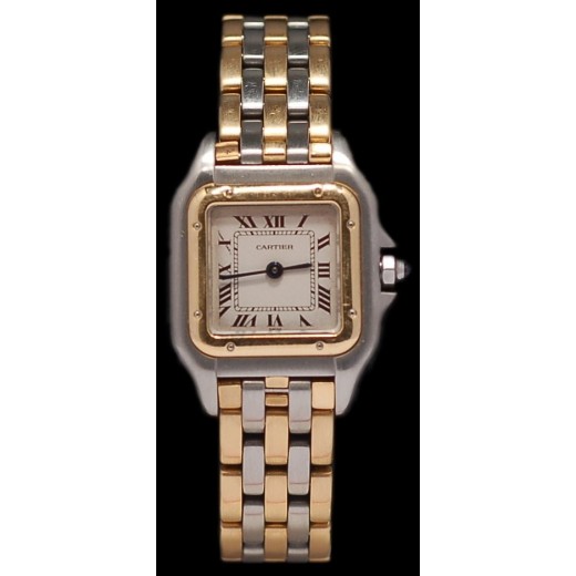 montre cartier panthere 3 rangs or