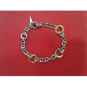 Bracelet Pianegonda en or et argent