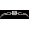 Bracelet maille chainette Diamant 2 ct