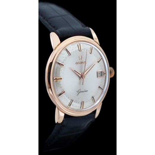 Montre Oméga Genève mécanique en or