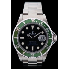 Montre Rolex Submariner Date Verte 16610LV