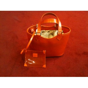 Sac Louis Vuitton mini Logoon Bay orange
