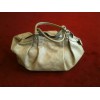 Sac Gucci Logo en cuir beige