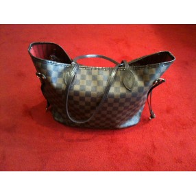 Sac Louis Vuitton Never Full en toile damier