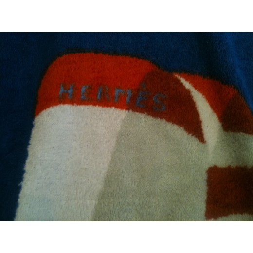 Tapis de plage Hermès imprimé Voiliers