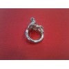 Bague Hermès Croisette en argent