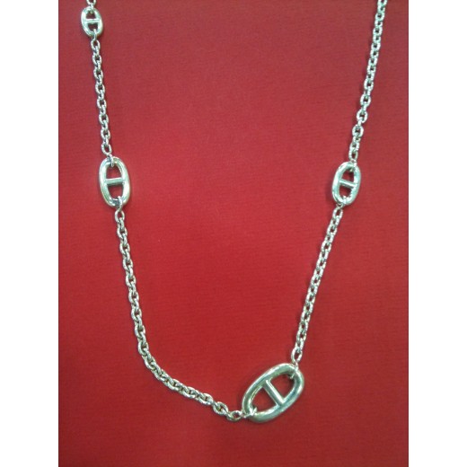 Sautoir Hermes Farandole en argent