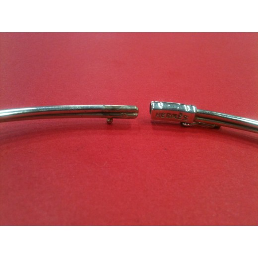 Collier  Hermès Jonc en argent
