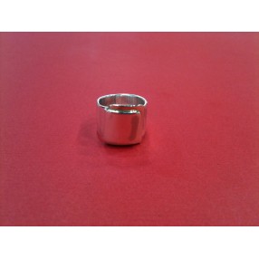 Bague Hermès Pliage en argent