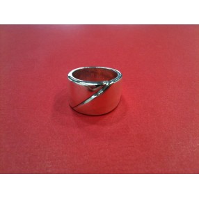 Bague Hermès Trace en argent