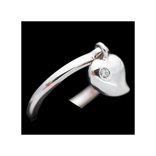 Bague Dior Pampille Coeur en or et diamant