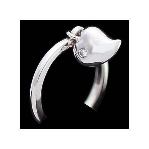 Bague Dior Pampille Coeur en or et diamant