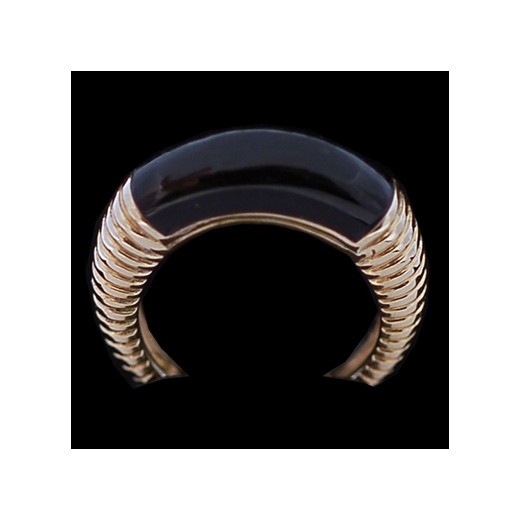 Bague Cartier en or et onyx