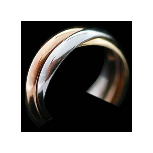 Bague Cartier Trinity 3 ors