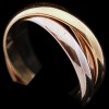 Bague Cartier Trinity 3 ors