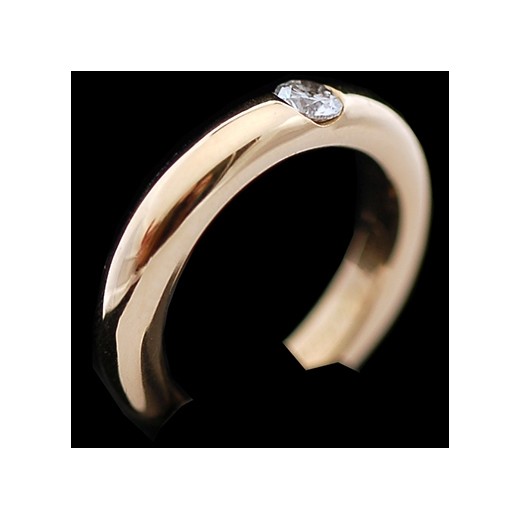 Alliance Cartier en or et diamant