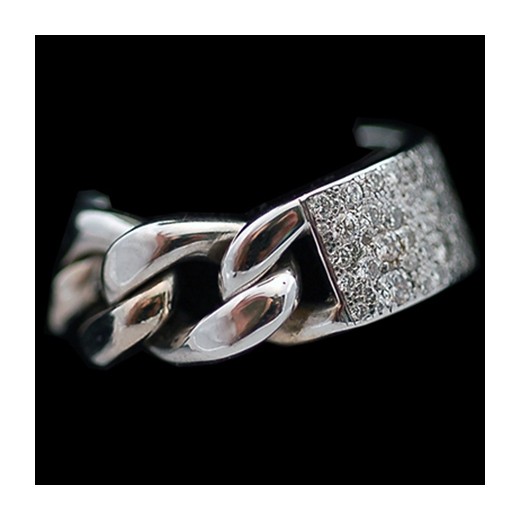 Bague Dior Gourmette en or et diamants