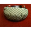 Sac Gucci Logo en tisu beige