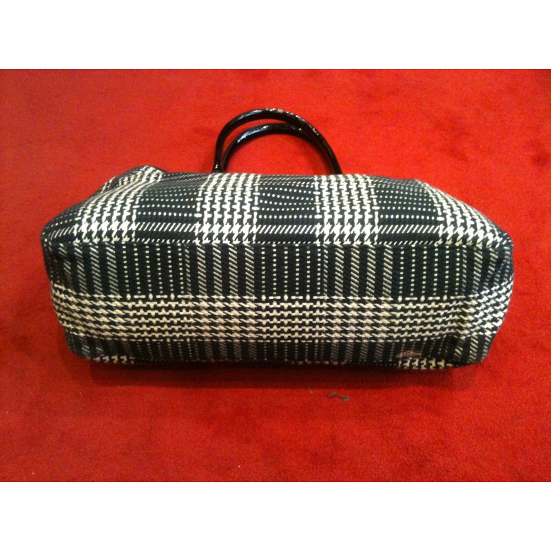 Sac longchamp hotsell tissu et cuir