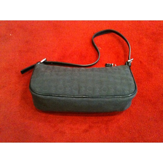 Pochette Céline en tissu  noir