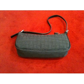 Pochette Céline en tissu  noir