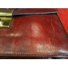 Pochette Balenciaga en cuir bordeaux