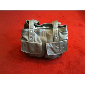 Sac Mosquitos en cuir gris