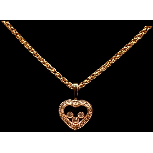 Pendentif coeur Chopard Happy Diamonds