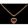 Pendentif coeur Chopard Happy Diamonds