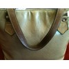 Sac Louis Vuitton Houston en cuir vernis monogram beige