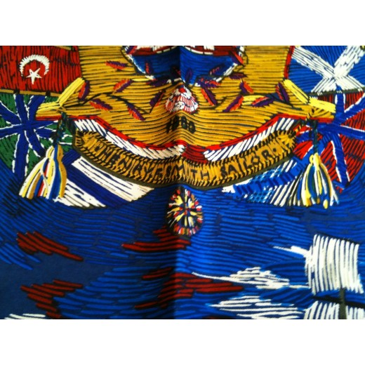 Carré Hermès Henry Smith Sailor en soie