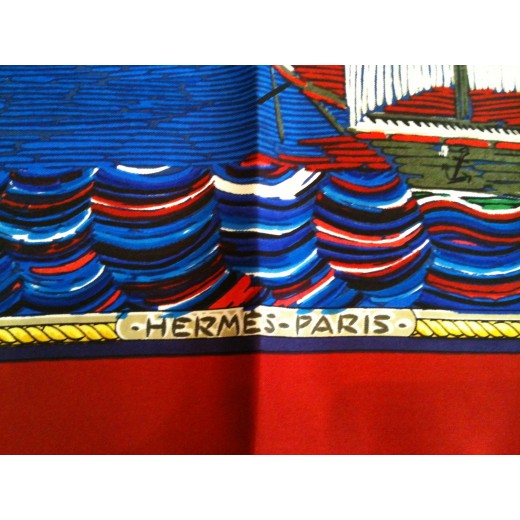 Carré Hermès Henry Smith Sailor en soie
