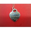 Collier Tiffany Pendentif  Coeur en argent 