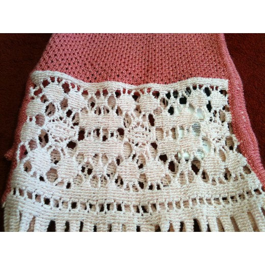 Echarpe Christian Lacroix Bazar en crochet