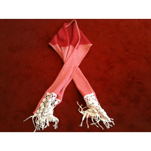 Echarpe Christian Lacroix Bazar en crochet