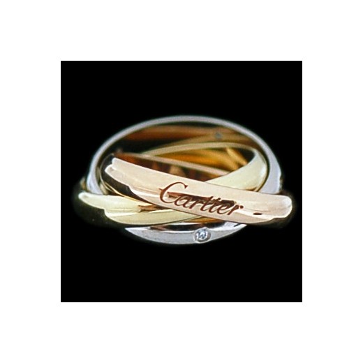 Bague Cartier Trinity 3 ors et diamants