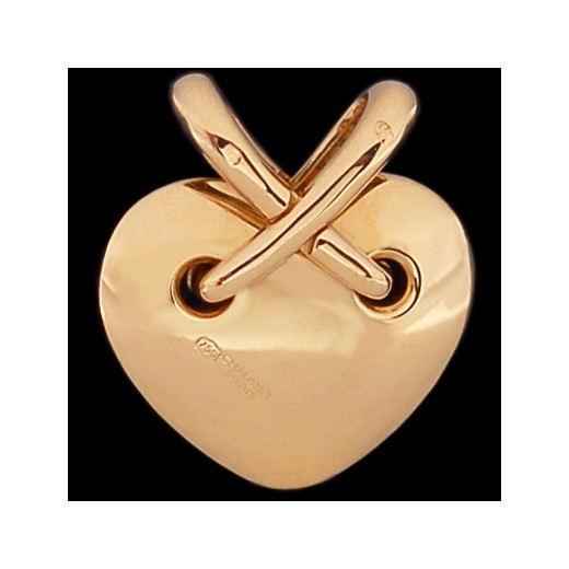 Pendentif Chaumet Cœur Lien en or et diamants