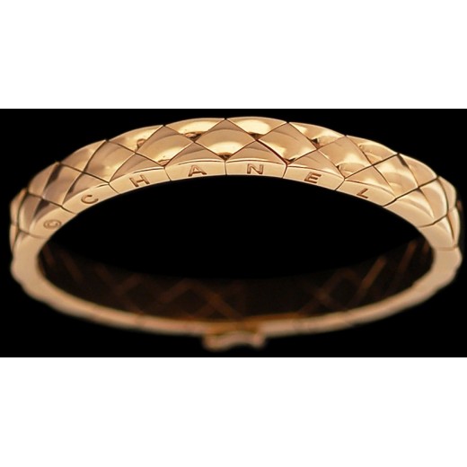 Bracelet Chanel Matelassé en or