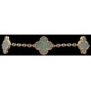 Bracelet Van Cleef & Arpels Alhambra Vintage en or et jade