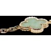 Bracelet Van Cleef & Arpels Alhambra Vintage en or et jade