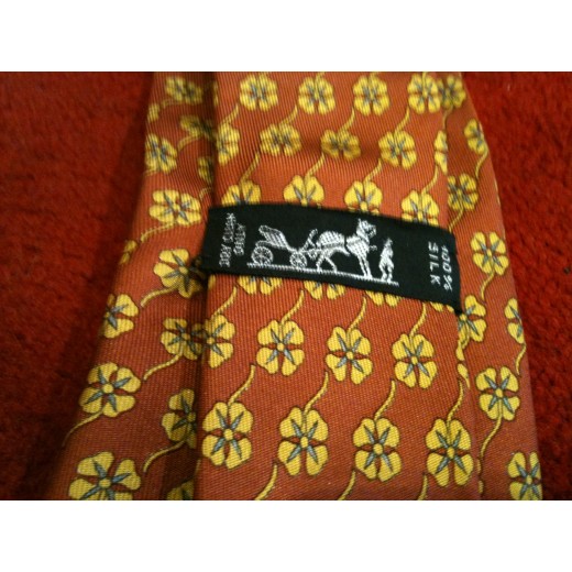 Cravate Hermès en soie