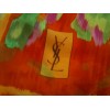Etole Yves Saint Laurent Fleurs en mousseline de soie