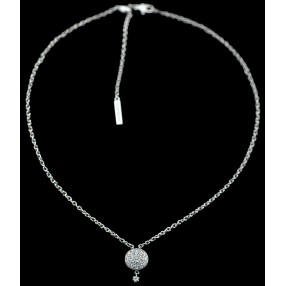 Collier Montblanc La Dame Blanche en or et diamants