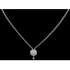 Collier Montblanc La Dame Blanche en or et diamants