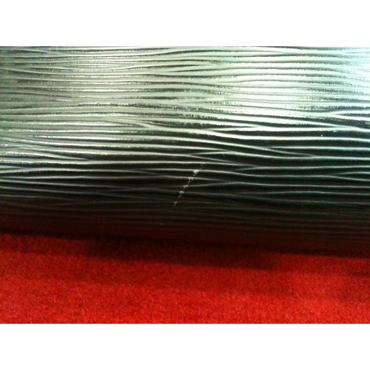 Pochette Louis Vuitton Honfleur en cuir épi noir