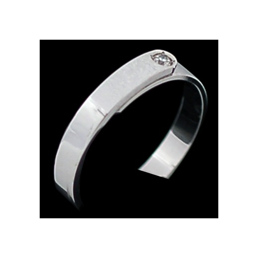 Bague Dinh Van Tube Double sens en or et diamant