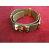 Ceinture Hermès Médor en Veau gold